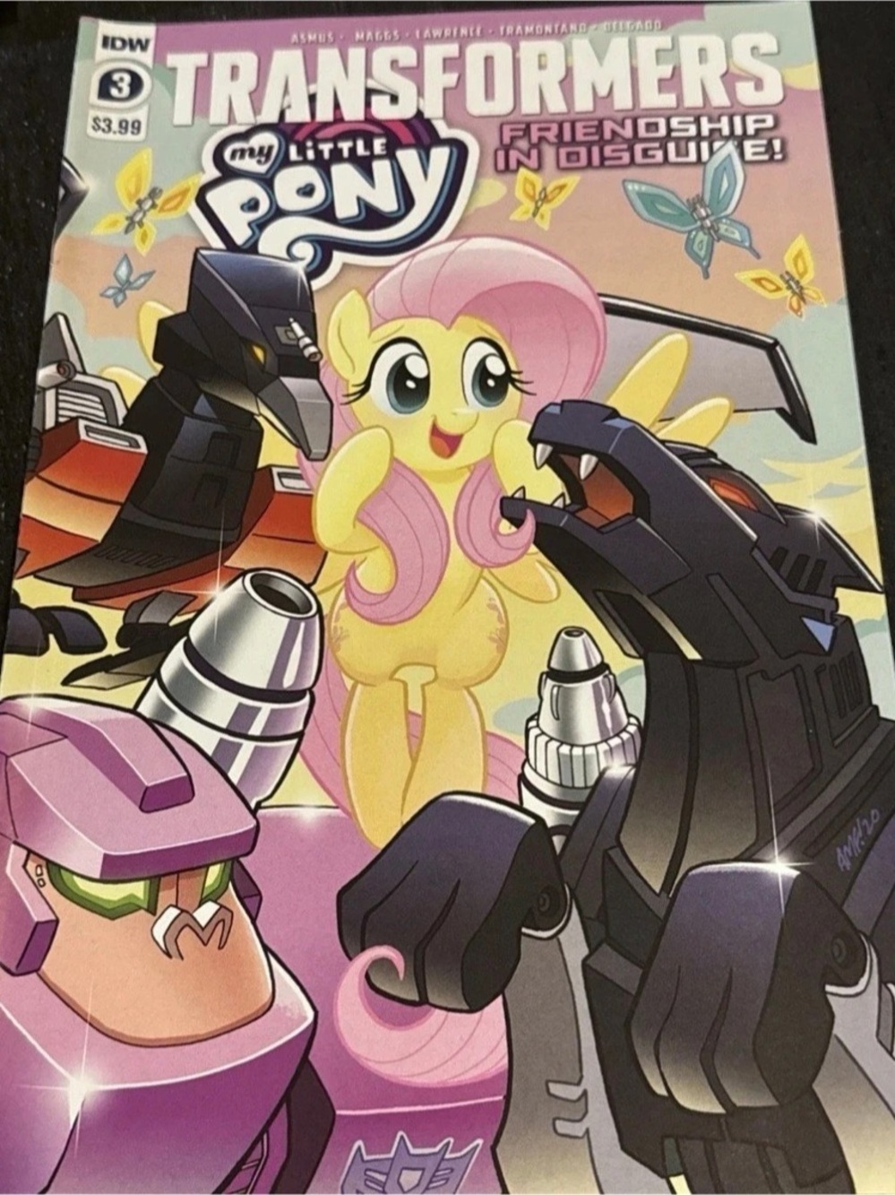 IDW Transformers: Friendship in Disguise! My Little Pony Comic Book Brand New